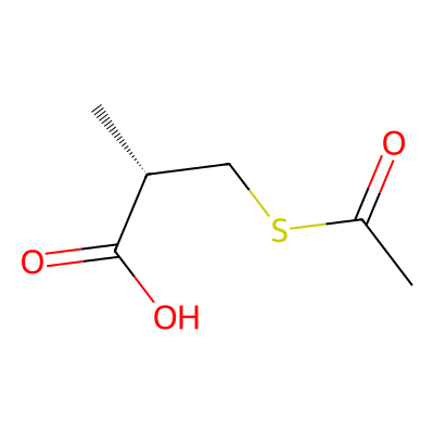 (S)-3-Acetylthio-2-methylpropionic acid