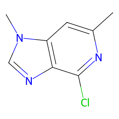 4-chloro-1,6-dimethyl-1H-imidazo[4,5-c]pyridine