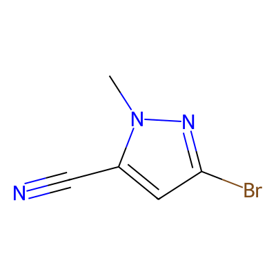 3-Bromo-1-methyl-1H-pyrazole-5-carbonitrile