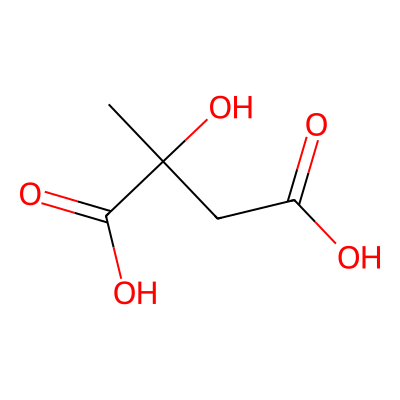 2-Hydroxy-2-methylbutane-1,4-dioic acid