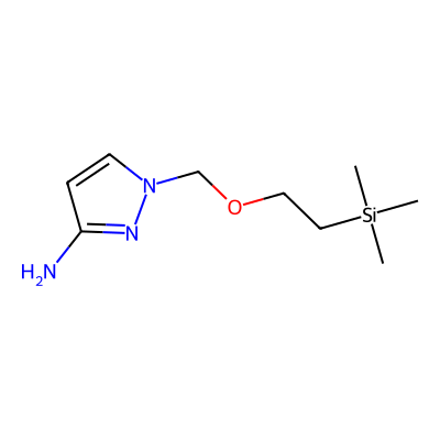 1-((2-(Trimethylsilyl)ethoxy)methyl)-1H-pyrazol-3-amine