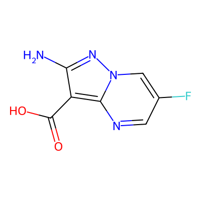 2-Amino-6-fluoropyrazolo[1,5-a]pyrimidine-3-carboxylic acid