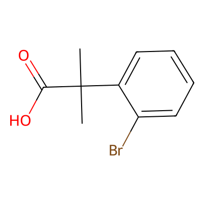 2-(2-Bromophenyl)-2-methylpropanoic acid