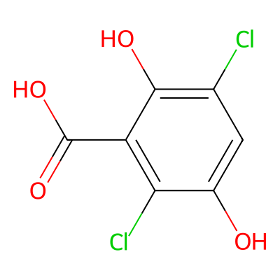 2,5-Dichloro-3,6-dihydroxybenzoic acid
