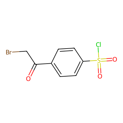 4-(2-Bromoacetyl)benzenesulfonylchloride