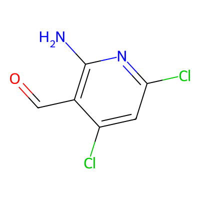 2-Amino-4,6-dichloronicotinaldehyde