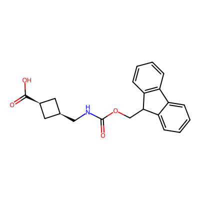 cis-(1s,3s)-3-(((((9H-Fluoren-9-yl)methoxy)carbonyl)amino)methyl)cyclobutane-1-carboxylic acid