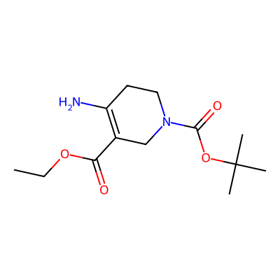 1-(tert-Butyl) 3-ethyl 4-amino-5,6-dihydropyridine-1,3(2H)-dicarboxylate