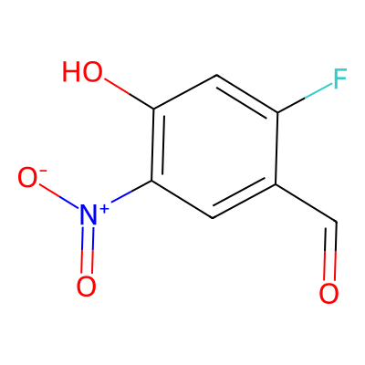 2-Fluoro-4-hydroxy-5-nitrobenzaldehyde