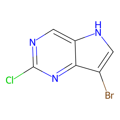7-Bromo-2-chloro-5H-pyrrolo[3,2-d]pyrimidine