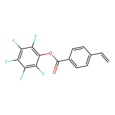 2,3,4,5,6-Pentafluorophenyl 4-ethenylbenzoate