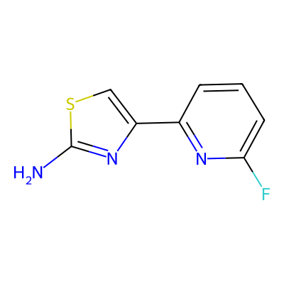 4-(6-Fluoropyridin-2-yl)thiazol-2-amine