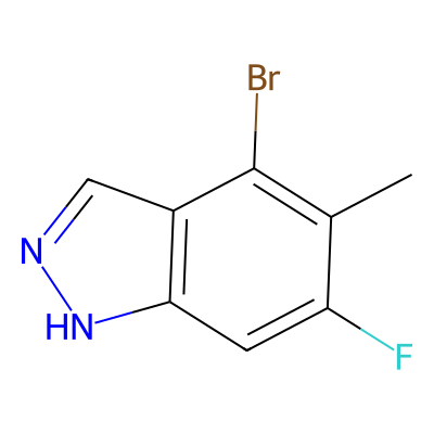 4-Bromo-6-fluoro-5-methyl-1H-indazole