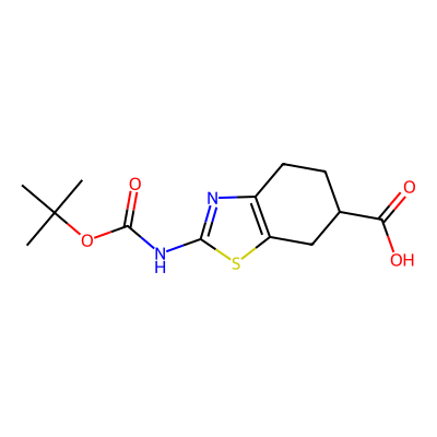 2-((tert-Butoxycarbonyl)amino)-4,5,6,7-tetrahydrobenzo[d]thiazole-6-carboxylic acid