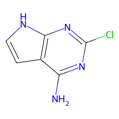 2-Chloro-7H-pyrrolo[2,3-d]pyrimidin-4-amine