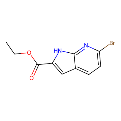Ethyl 6-bromo-1H-pyrrolo[2,3-b]pyridine-2-carboxylate