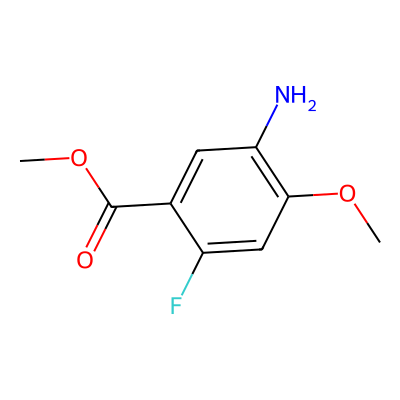 Methyl 5-amino-2-fluoro-4-methoxybenzoate