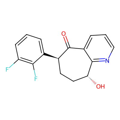 (6S,9R)-6-(2,3-Difluorophenyl)-9-hydroxy-6,7,8,9-tetrahydro-5H-cyclohepta[b]pyridin-5-one (Remegpam impurity)