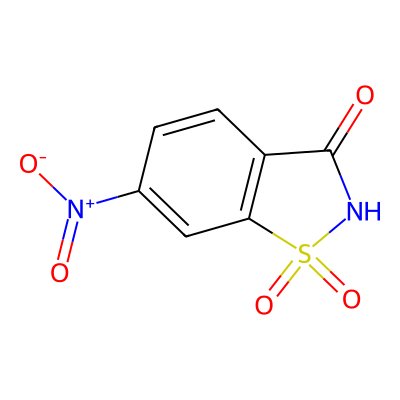 6-Nitrobenzo[d]isothiazol-3(2H)-one 1,1-dioxide