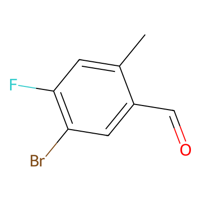 5-Bromo-4-fluoro-2-methylbenzaldehyde