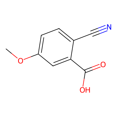 2-Cyano-5-methoxybenzoic acid