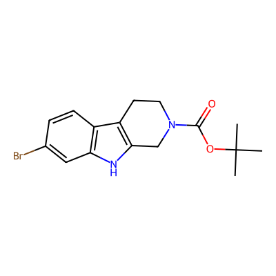 tert-Butyl 7-bromo-3,4-dihydro-1H-pyrido[3,4-b]indole-2(9H)-carboxylate