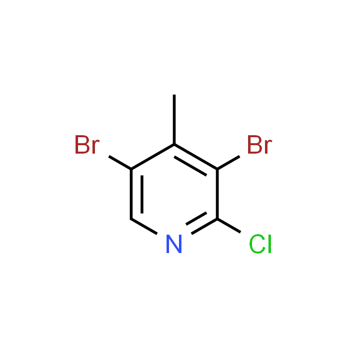 2-Chloro-3,5-dibromo-4-methylpyridine
