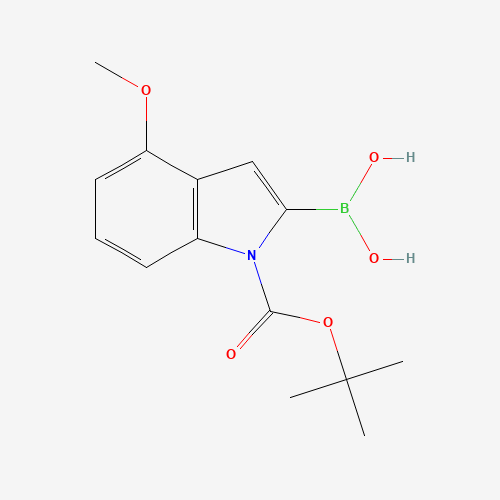 (1-(tert-Butoxycarbonyl)-4-methoxy-1H-indol-2-yl)boronic acid