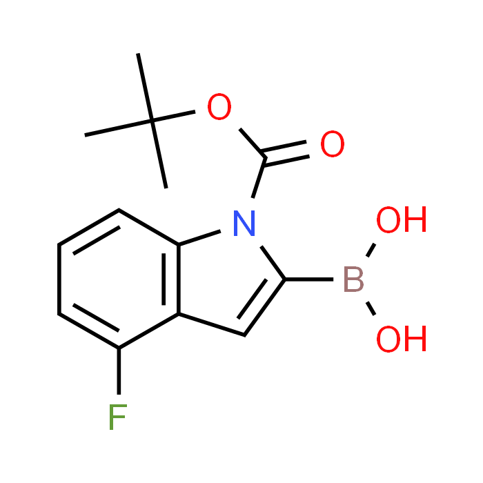 (1-(tert-Butoxycarbonyl)-4-fluoro-1H-indol-2-yl)boronic acid