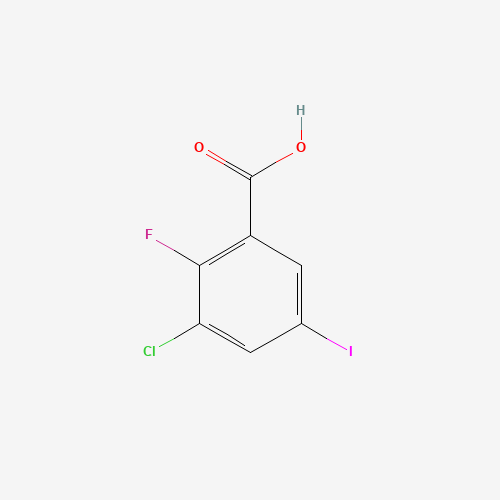3-Chloro-2-fluoro-5-iodobenzoic acid