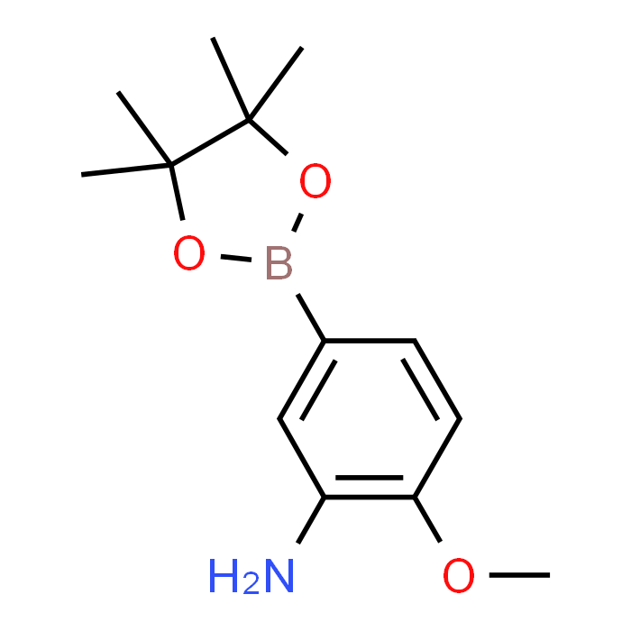 2-Methoxy-5-(4,4,5,5-tetramethyl-1,3,2-dioxaborolan-2-yl)aniline