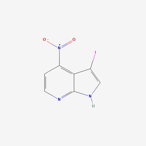 3-Iodo-4-nitro-1H-pyrrolo[2,3-b]pyridine