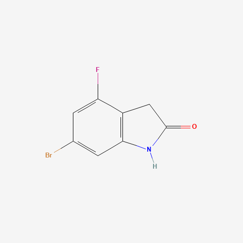 6-Bromo-4-fluoroindolin-2-one