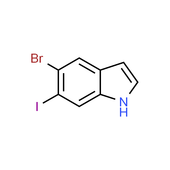 5-Bromo-6-iodo-1H-indole