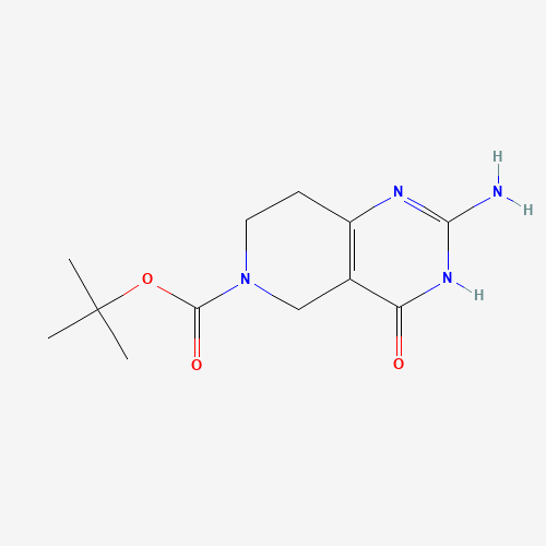 tert-Butyl 2-amino-4-oxo-3,4,7,8-tetrahydropyrido[4,3-d]pyrimidine-6(5H)-carboxylate