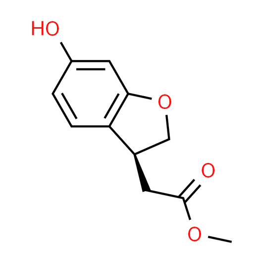 (S)-Methyl 2-(6-hydroxy-2,3-dihydrobenzofuran-3-yl)acetate