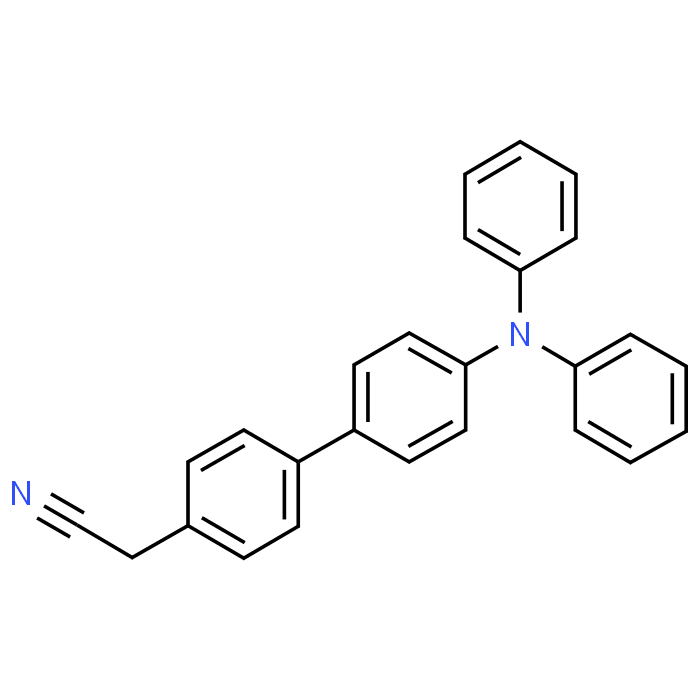 2-(4'-(Diphenylamino)-[1,1'-biphenyl]-4-yl)acetonitrile - Achmem