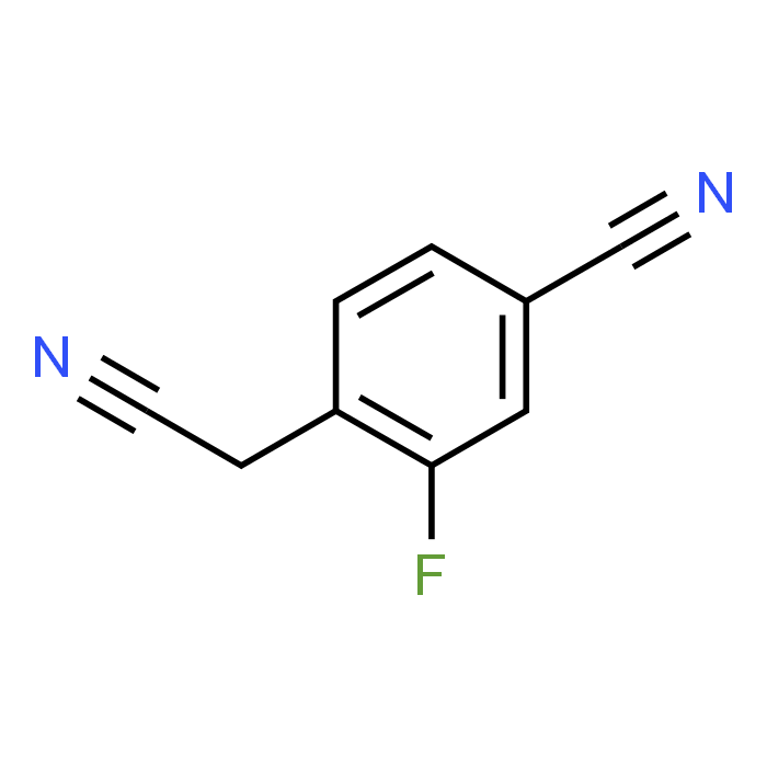 4-(Cyanomethyl)-3-fluorobenzonitrile