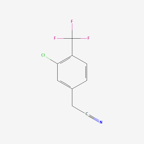 3-Chloro-4-(trifluoromethyl)phenylacetonitrile