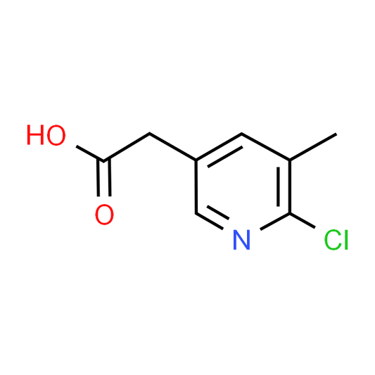 2-(6-Chloro-5-methylpyridin-3-yl)acetic acid