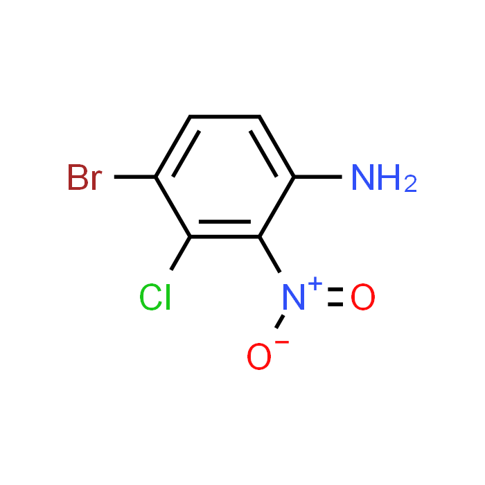 4-Bromo-3-chloro-2-nitroaniline