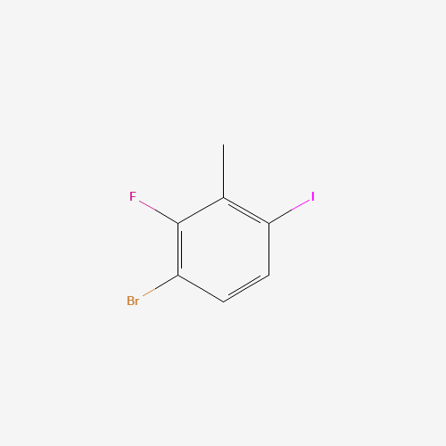 1-Bromo-2-fluoro-4-iodo-3-methylbenzene