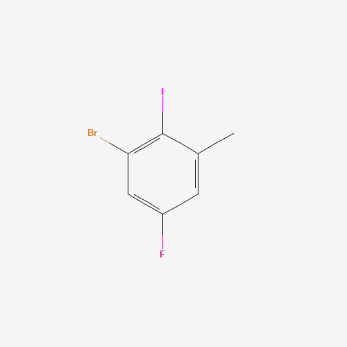 1-Bromo-5-fluoro-2-iodo-3-methylbenzene