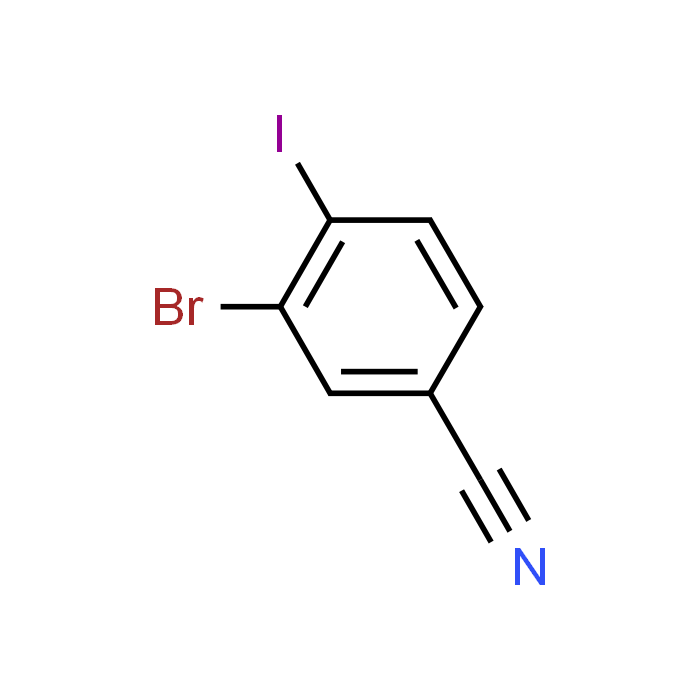 3-Bromo-4-iodobenzonitrile