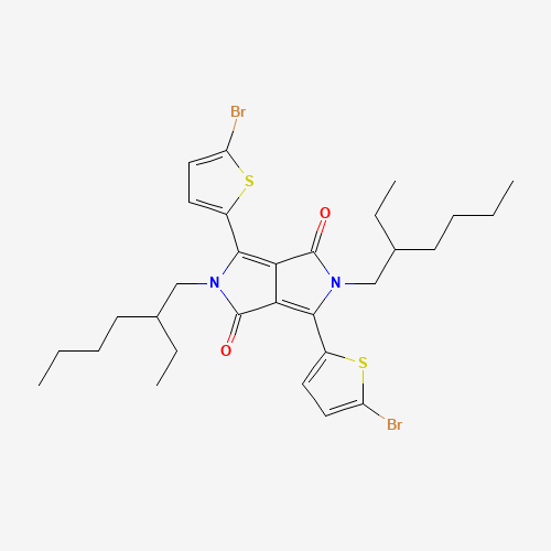3,6-Bis(5-bromothiophen-2-yl)-2,5-bis(2-ethylhexyl)pyrrolo[3,4-c]pyrrole-1,4(2H,5H)-dione