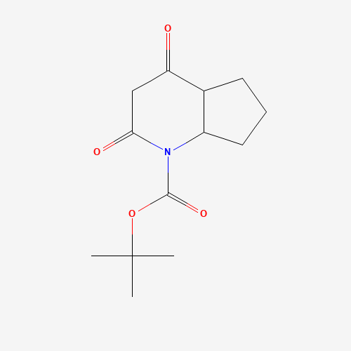tert-Butyl 2,4-dioxooctahydro-1H-cyclopenta[b]pyridine-1-carboxylate
