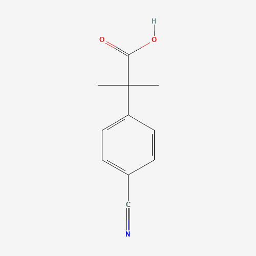 2-(4-Cyanophenyl)-2-methylpropanoic acid