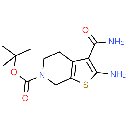 tert-Butyl 2-amino-3-carbamoyl-4,5-dihydrothieno[2,3-c]pyridine-6(7H)-carboxylate