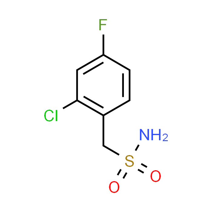 2-Chloro-4-fluorobenzenemethanesulfonamide