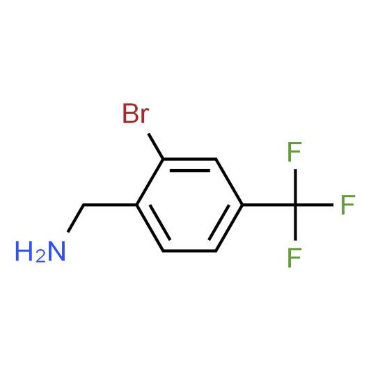 (2-Bromo-4-(trifluoromethyl)phenyl)methanamine
